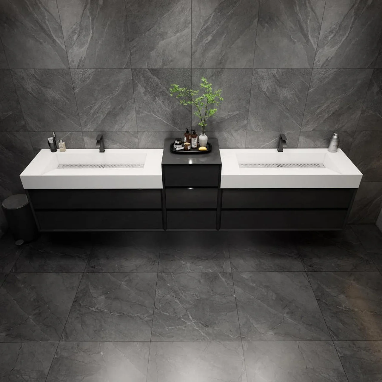 Maslow Floating Vanity (24"-104") 229 Maslow Floating Vanity (24"-104")