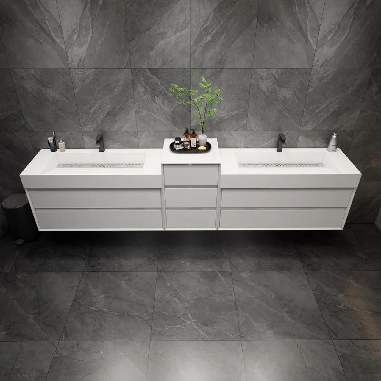 Maslow Floating Vanity (24"-104") 232 Maslow Floating Vanity (24"-104")
