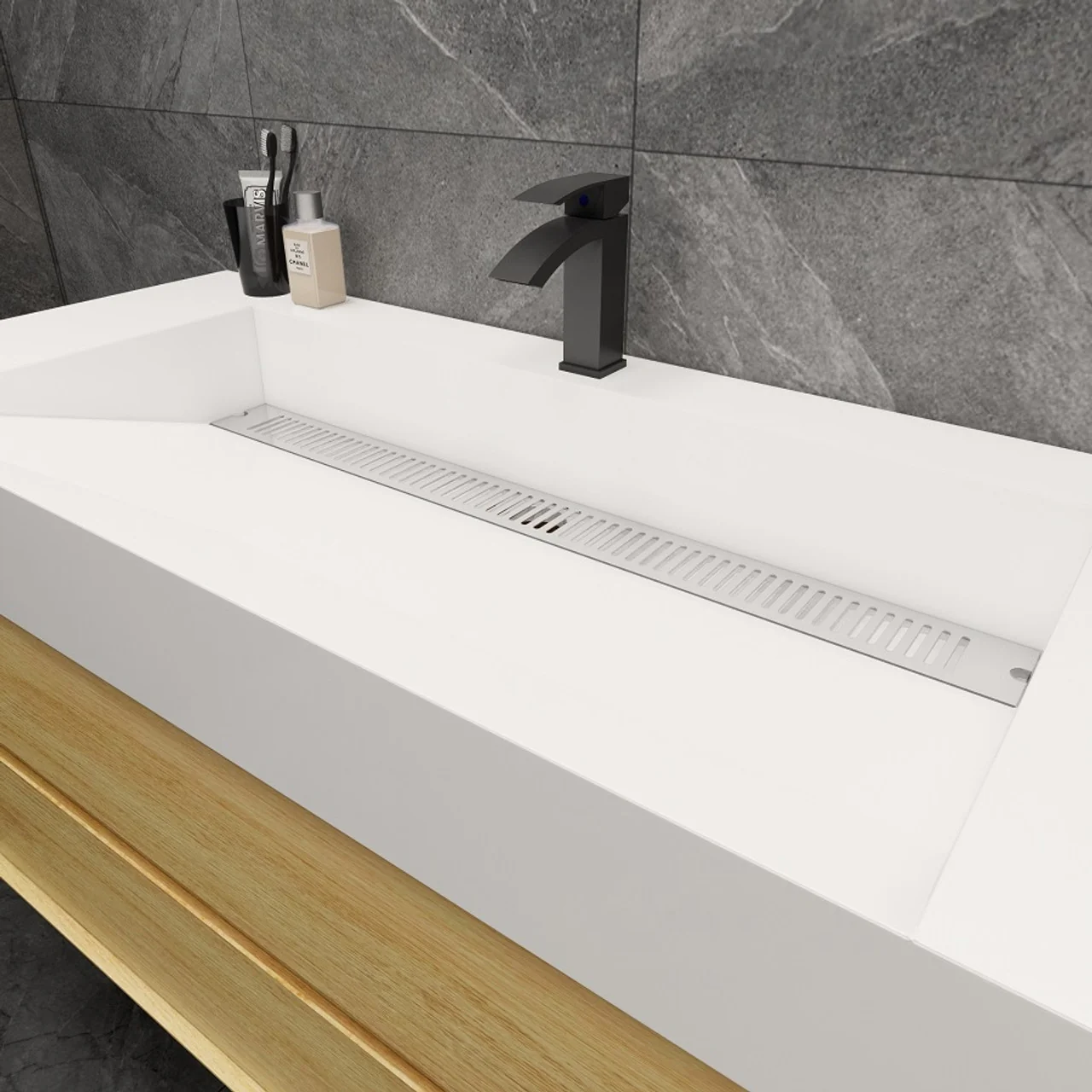 Maslow Floating Vanity (24"-104") 40 Maslow Floating Vanity (24"-104")
