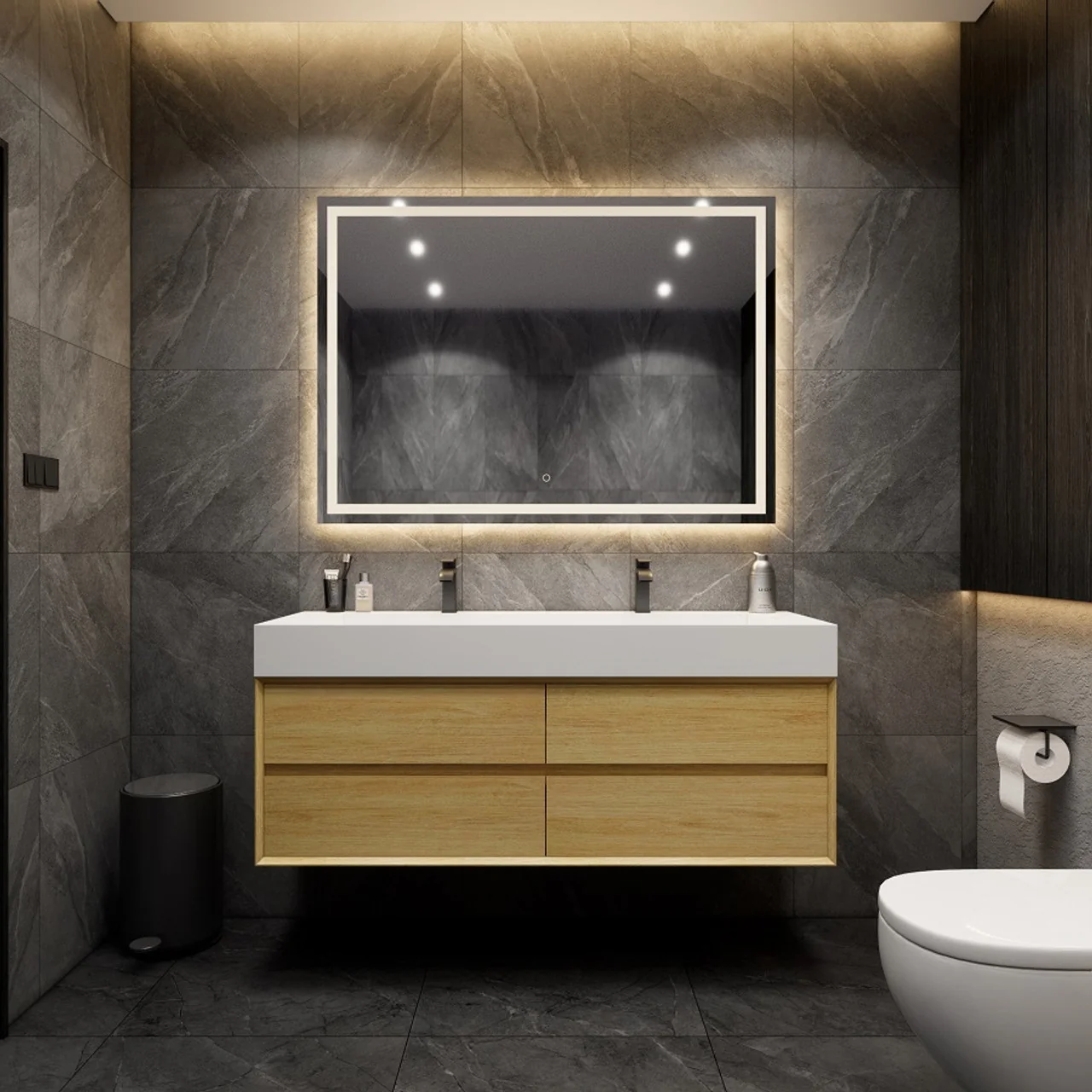 Maslow Floating Vanity (24"-104") 41 Maslow Floating Vanity (24"-104")