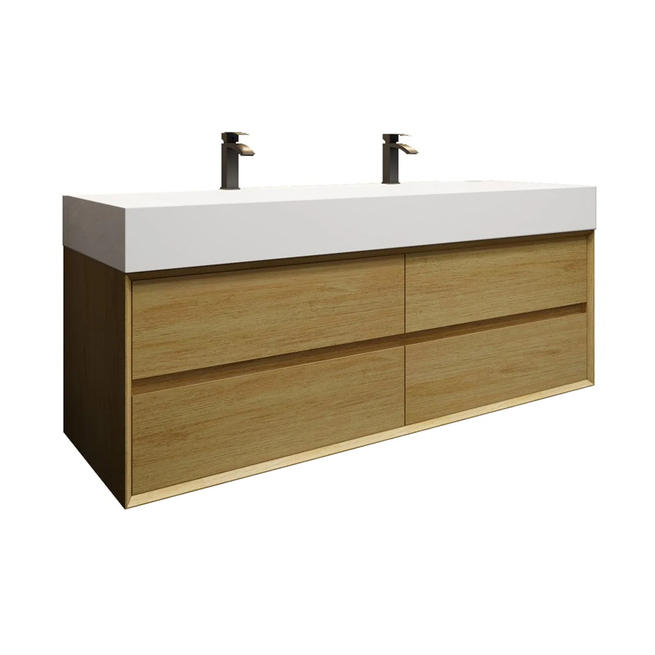 Maslow Floating Vanity (24"-104") 42 Maslow Floating Vanity (24"-104")