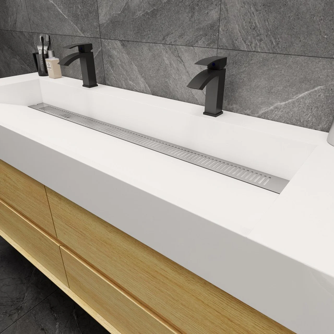 Maslow Floating Vanity (24"-104") 48 Maslow Floating Vanity (24"-104")