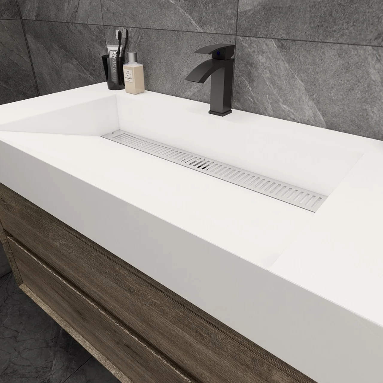 Maslow Floating Vanity (24"-104") 6 Maslow Floating Vanity (24"-104")