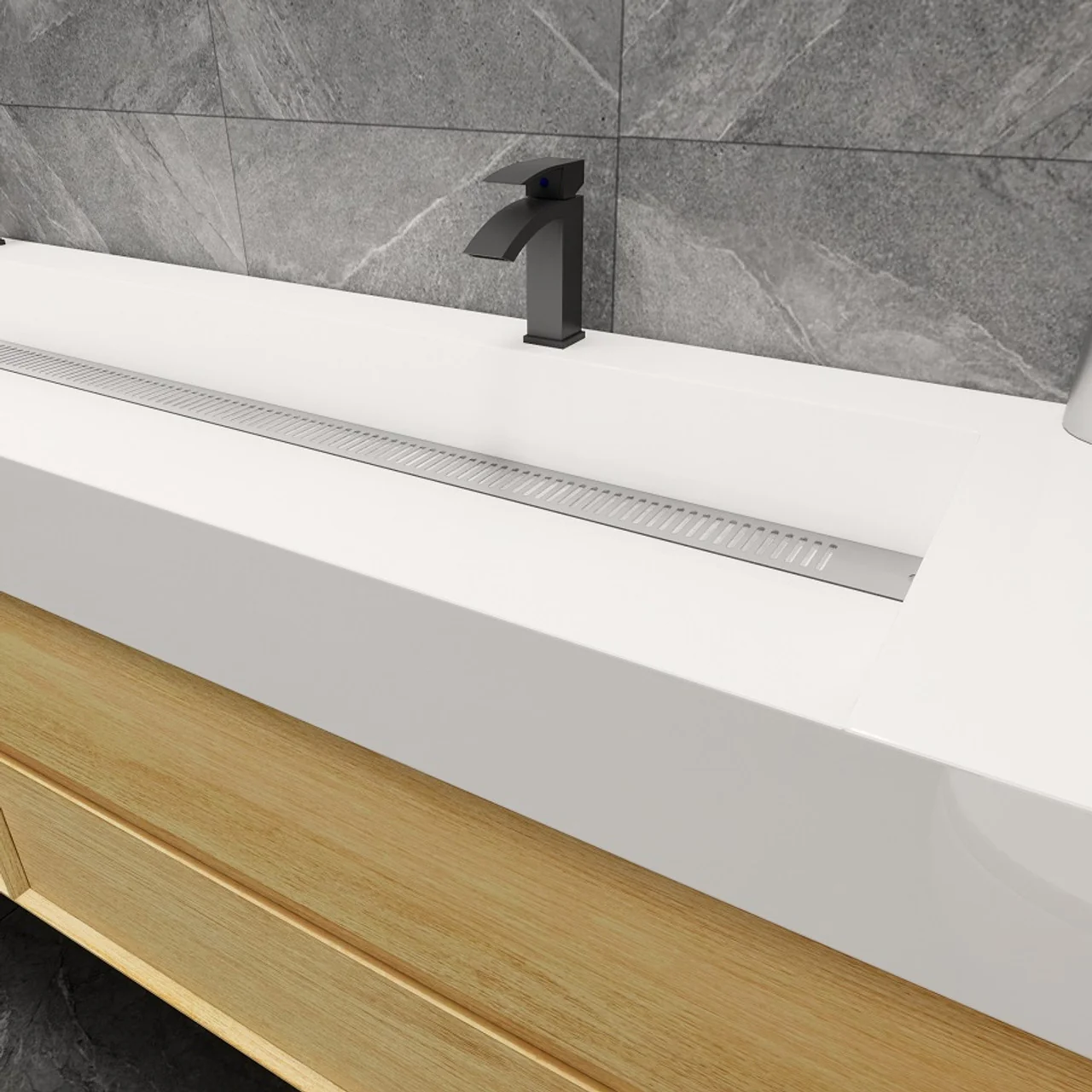 Maslow Floating Vanity (24"-104") 65 Maslow Floating Vanity (24"-104")
