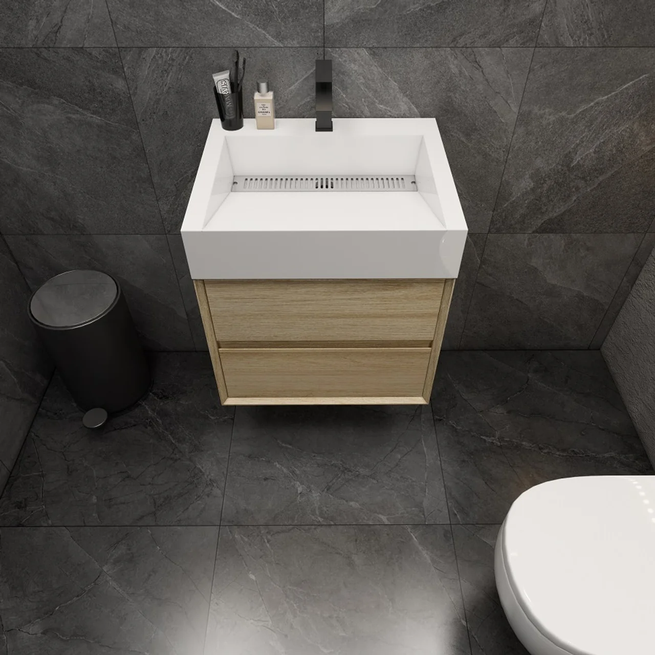 Maslow Floating Vanity (24"-104") 69 Maslow Floating Vanity (24"-104")