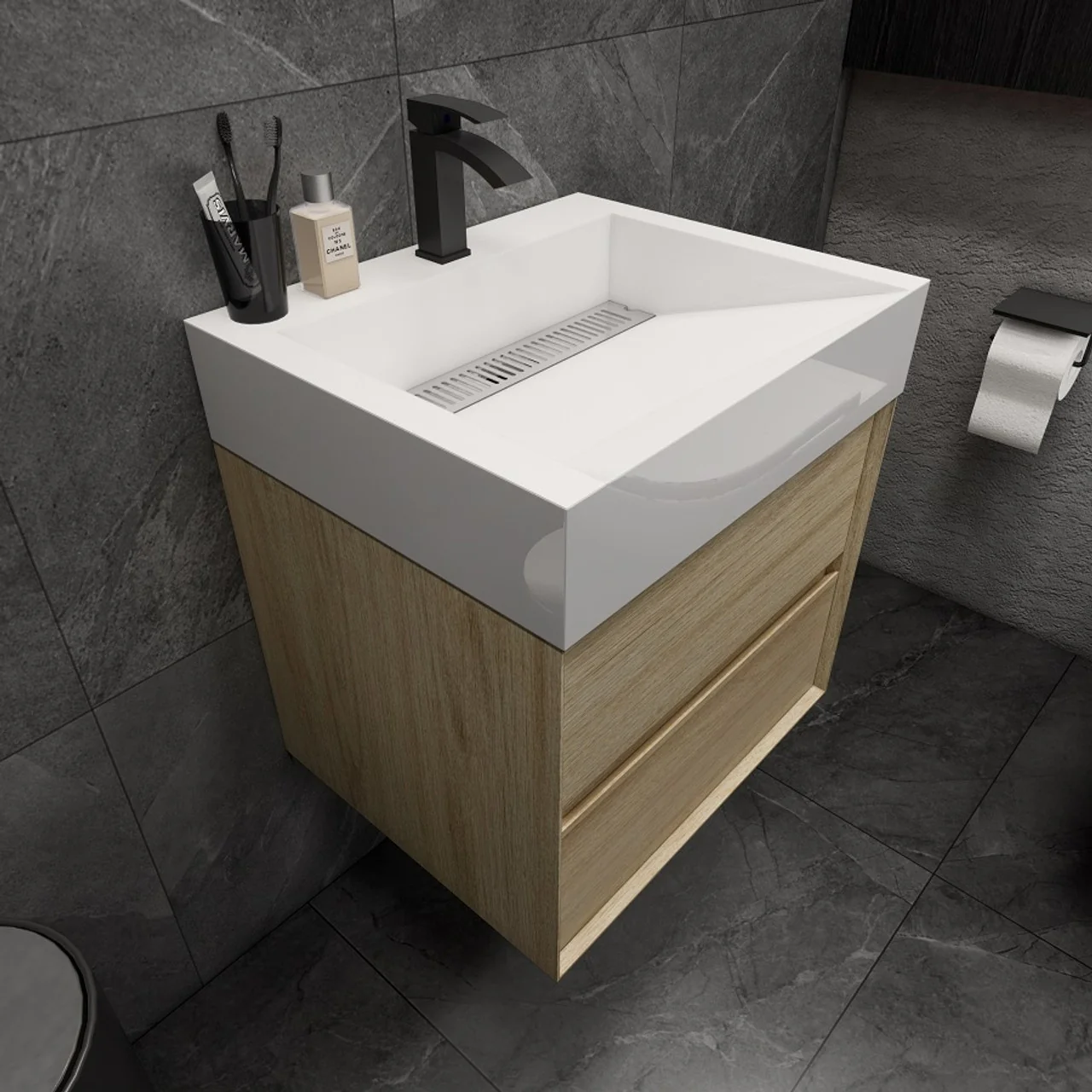 Maslow Floating Vanity (24"-104") 71 Maslow Floating Vanity (24"-104")