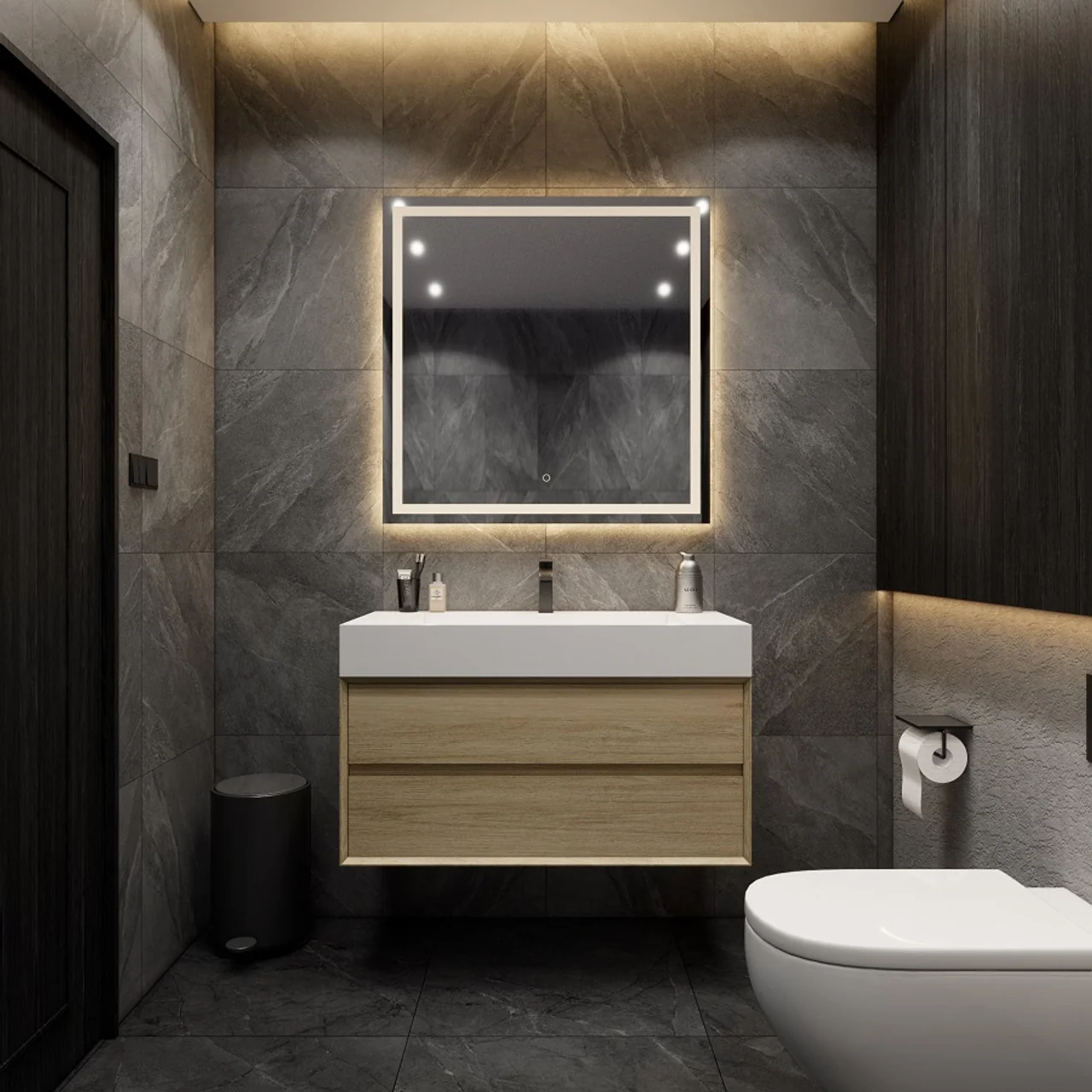 Maslow Floating Vanity (24"-104") 91 Maslow Floating Vanity (24"-104")