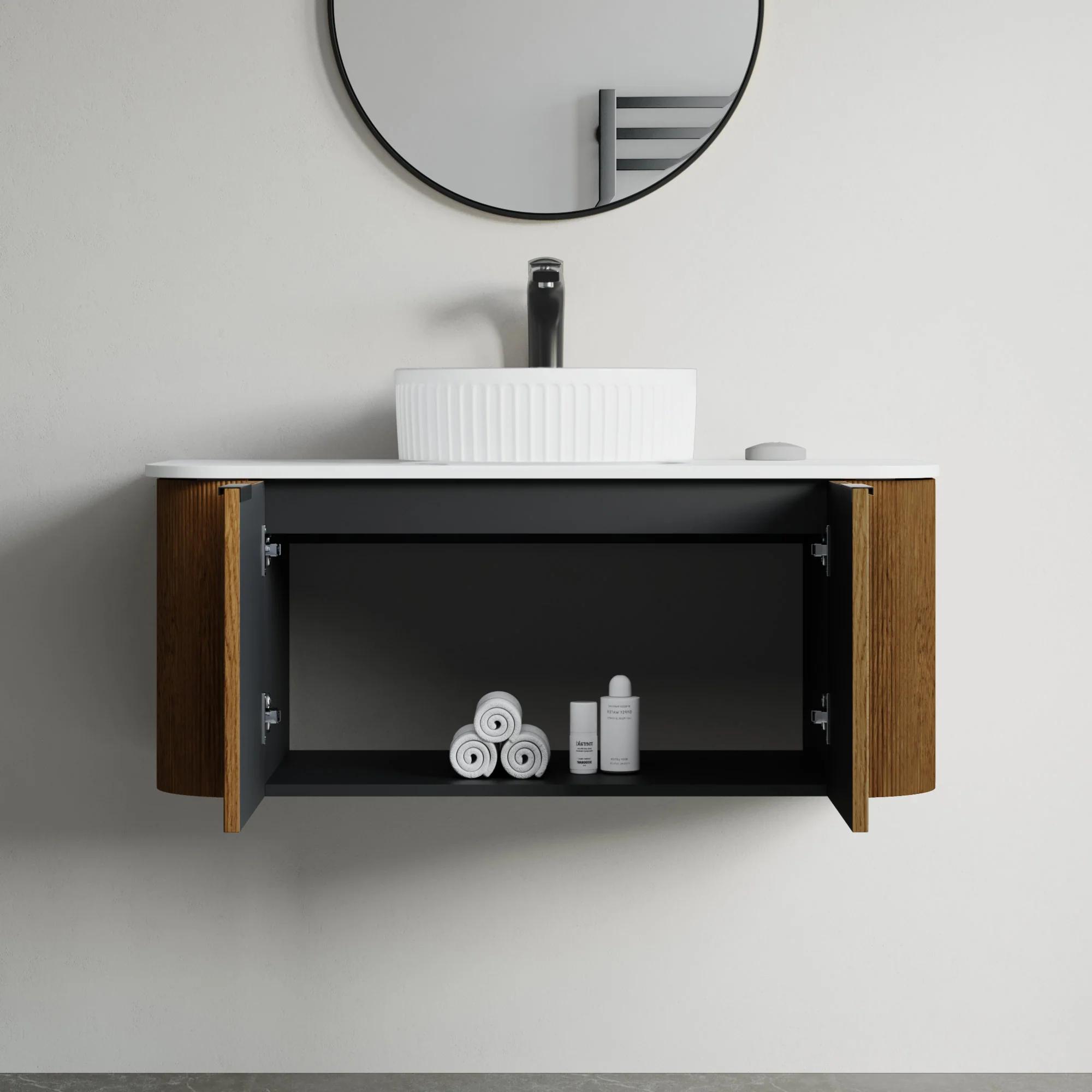 Bellezza Floating Vanity - Fluted (24"-60") 185 Bellezza Floating Vanity - Fluted (24"-60")