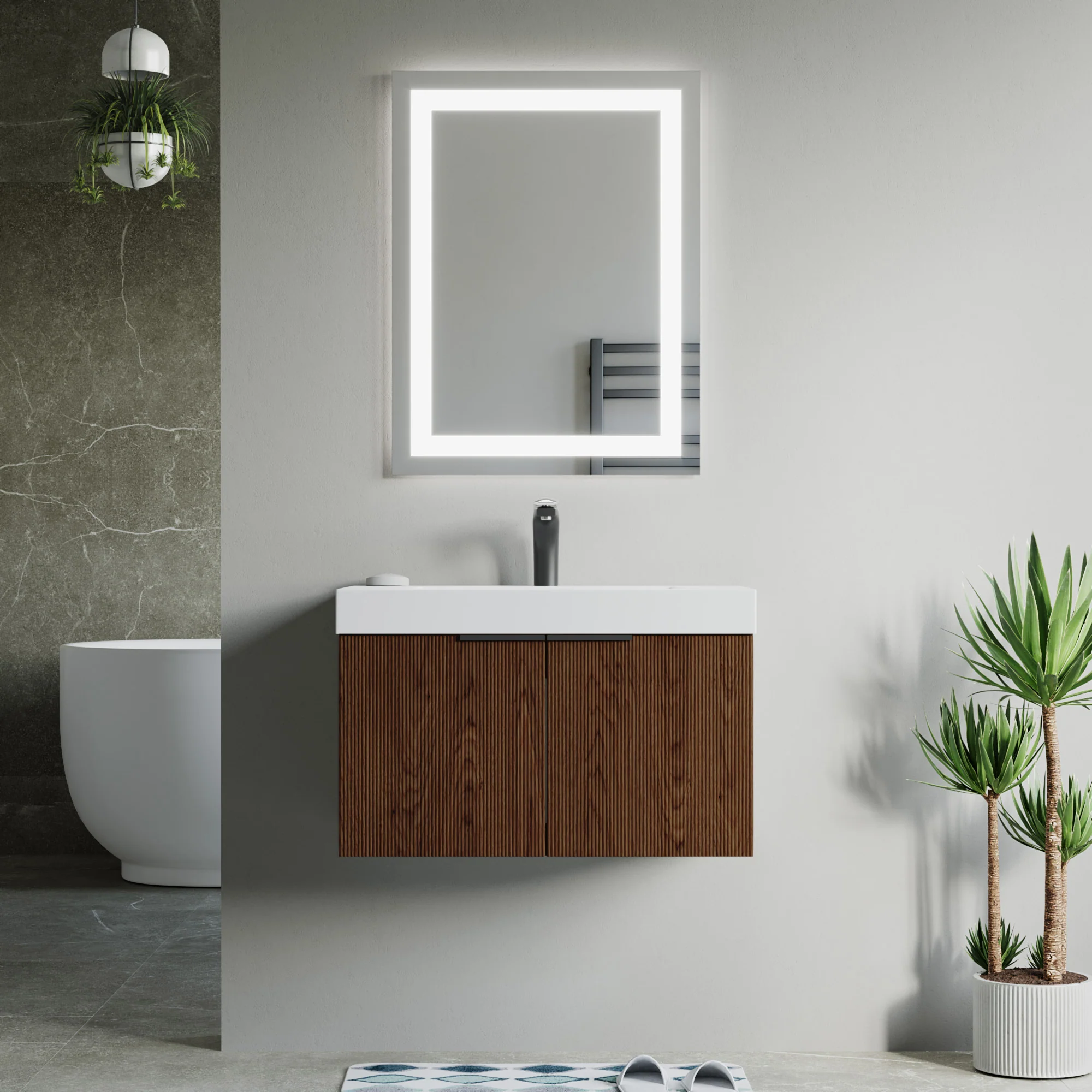 Bellezza Floating Vanity - Fluted (24"-60") 43 Bellezza Floating Vanity - Fluted (24"-60")