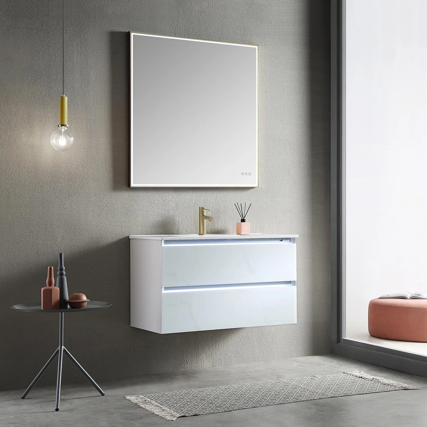 Catalyst LED Floating Vanity (24"-72") 10 Catalyst LED Floating Vanity (24"-72")