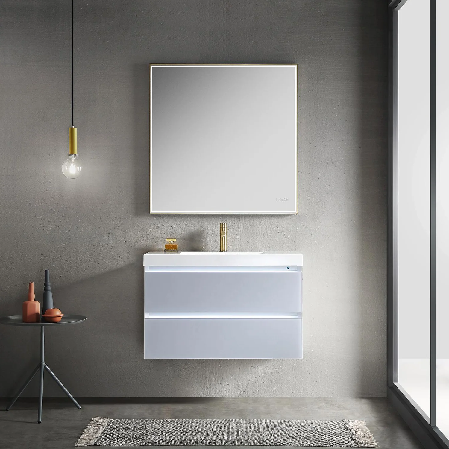 Catalyst LED Floating Vanity (24"-72") 12 Catalyst LED Floating Vanity (24"-72")