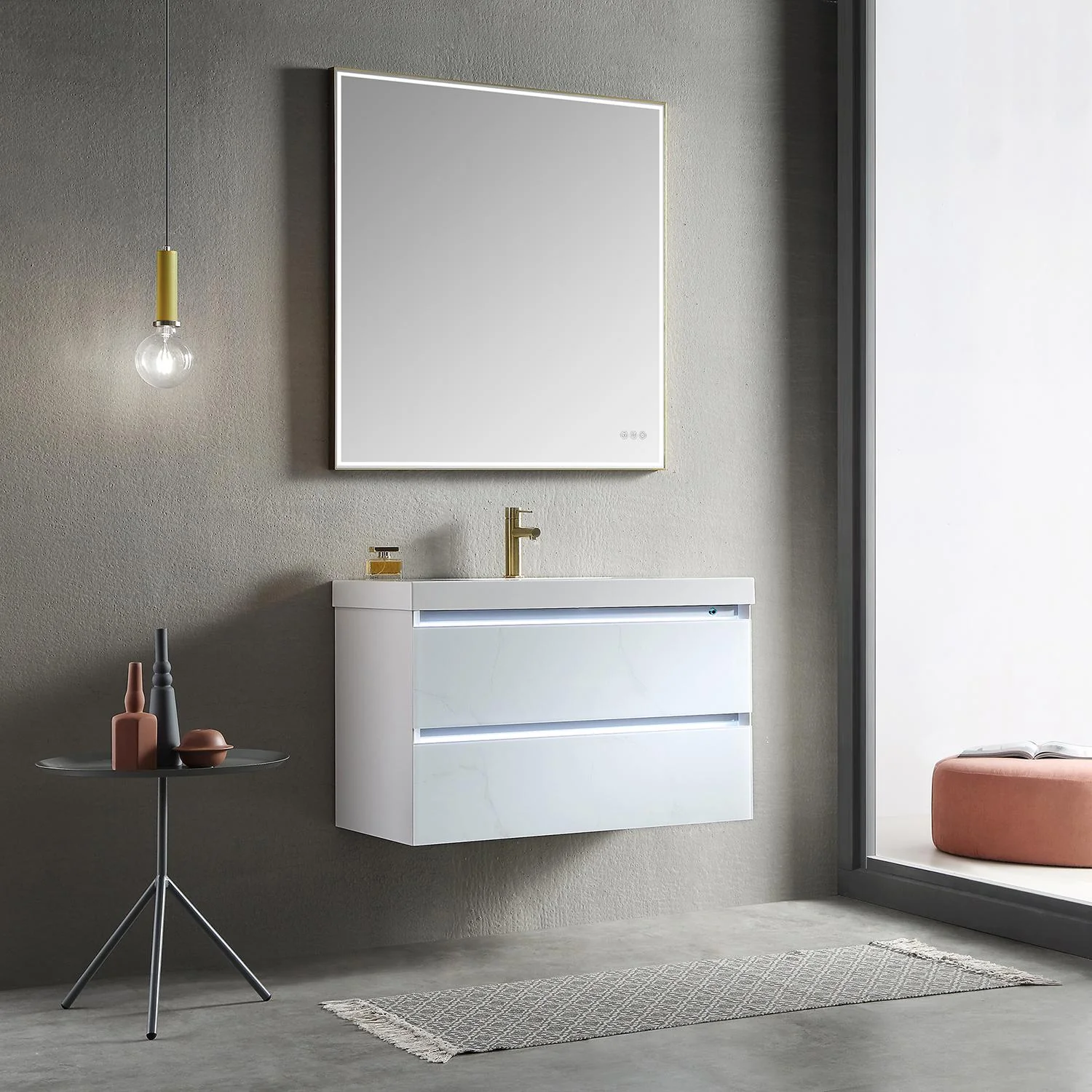 Catalyst LED Floating Vanity (24"-72") 3 Catalyst LED Floating Vanity (24"-72")