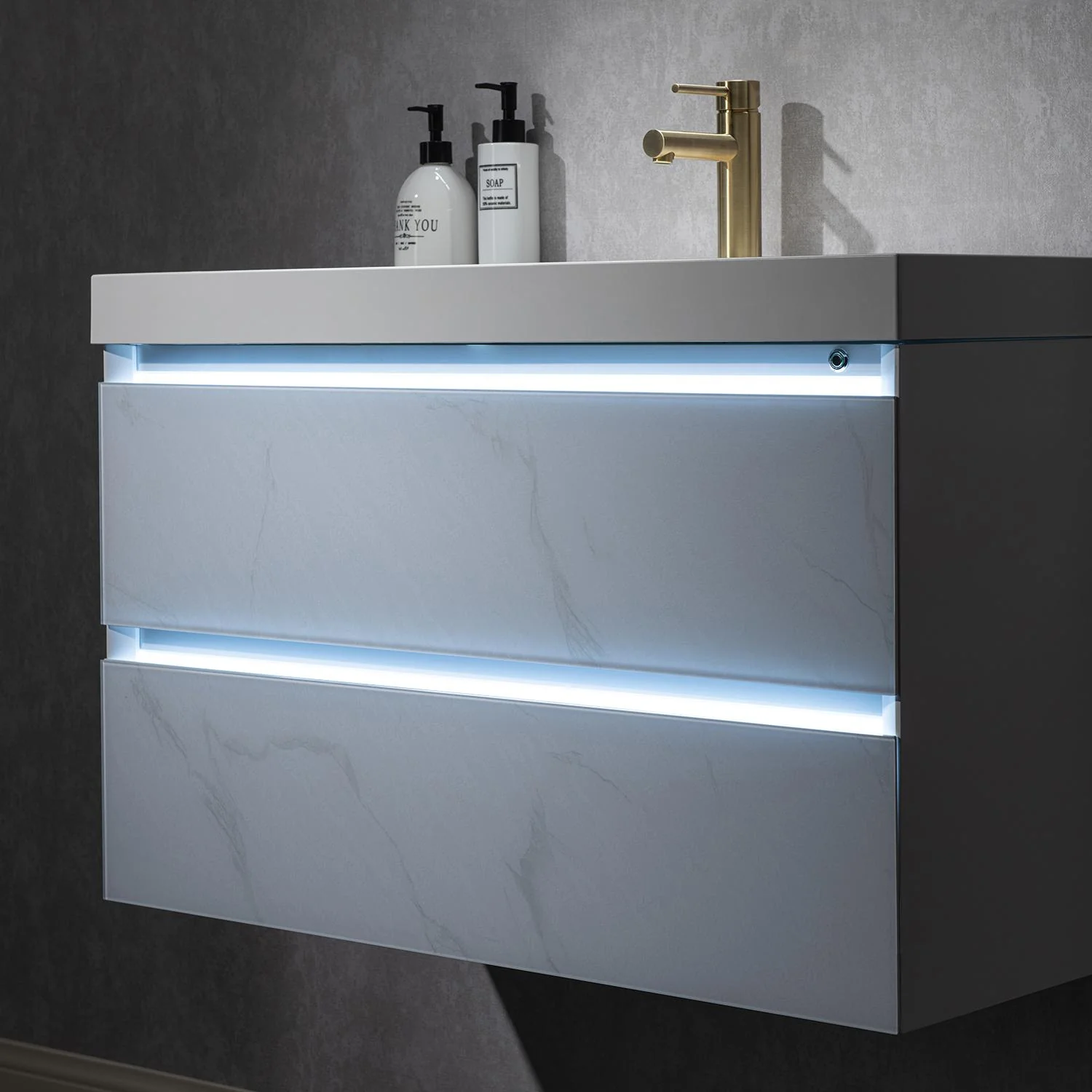 Catalyst LED Floating Vanity (24"-72") 45 Catalyst LED Floating Vanity (24"-72")
