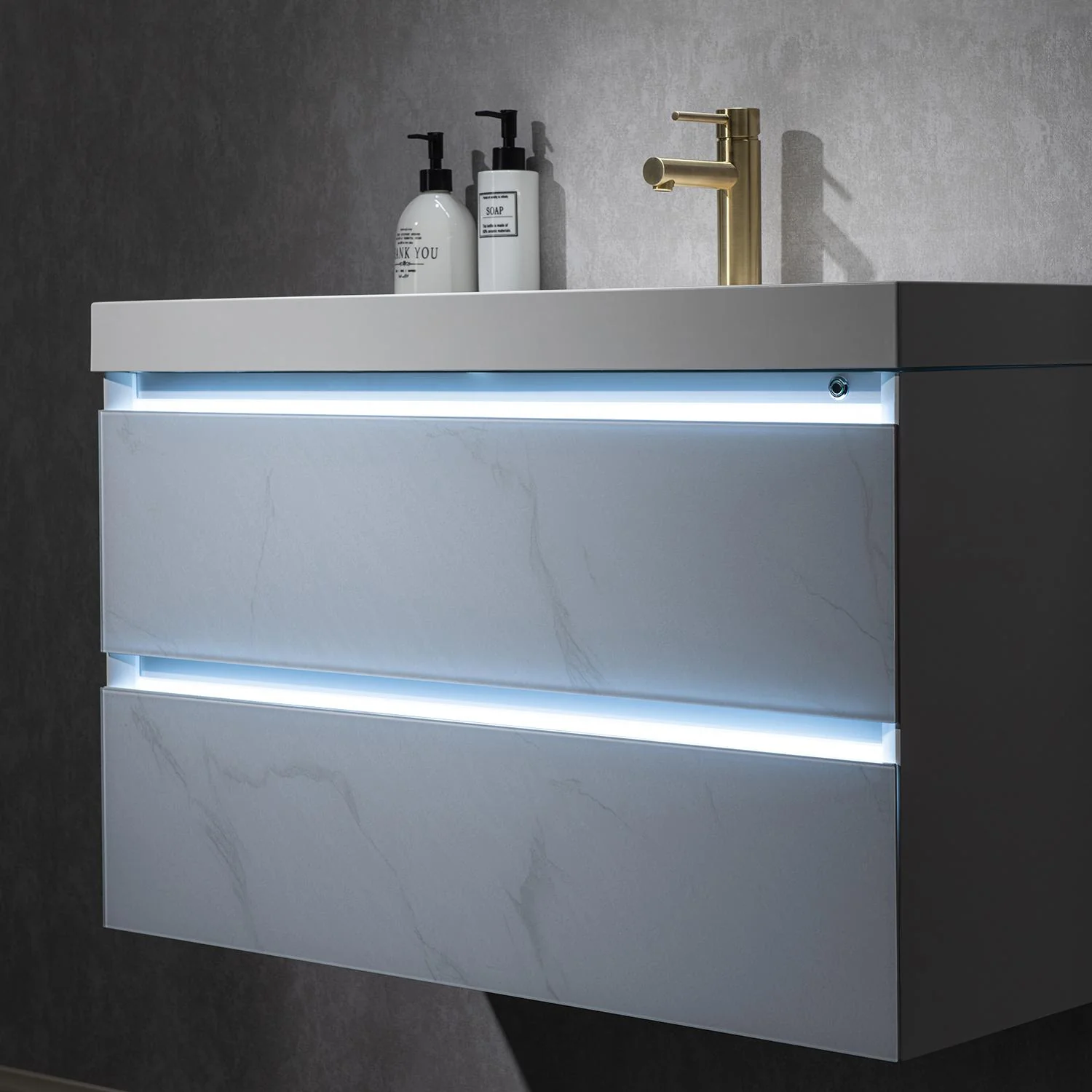 Catalyst LED Floating Vanity (24"-72") 5 Catalyst LED Floating Vanity (24"-72")