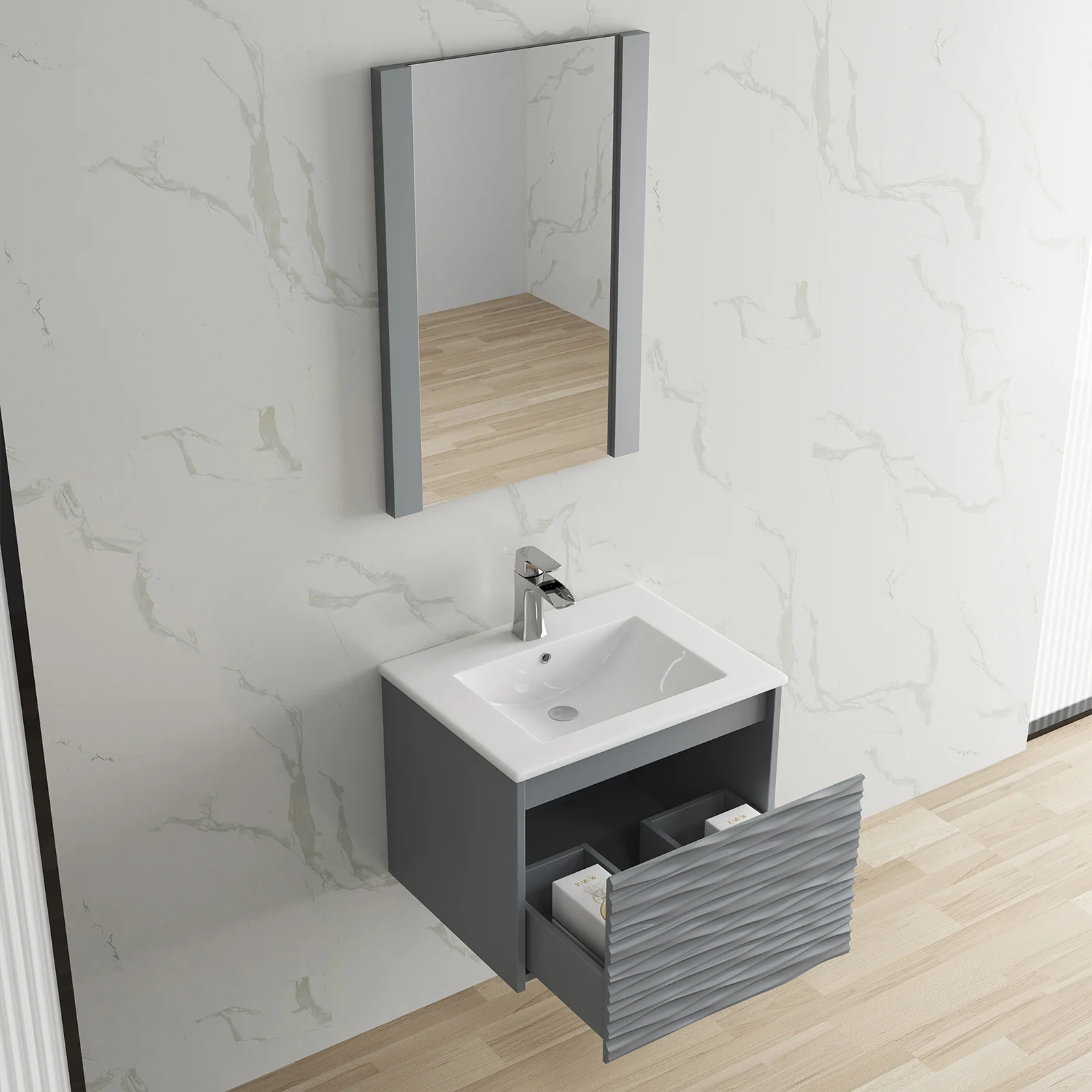 Marseille Floating Vanity (24"-72") 22 Marseille Floating Vanity (24"-72")