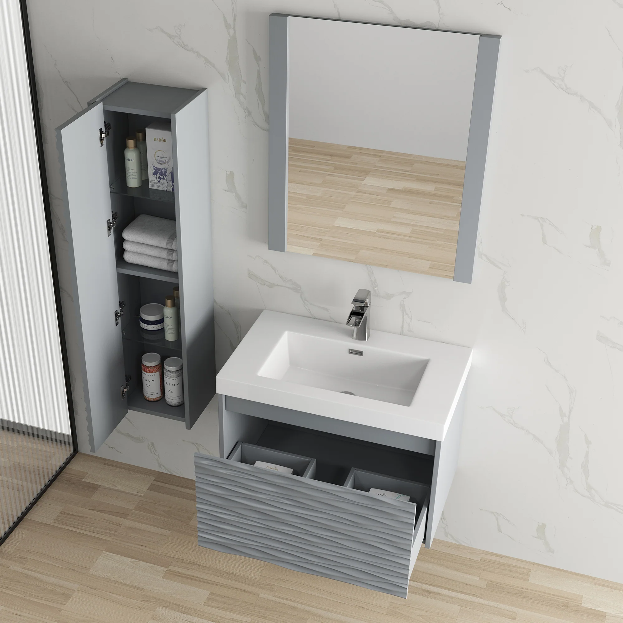Marseille Floating Vanity (24"-72") 43 Marseille Floating Vanity (24"-72")