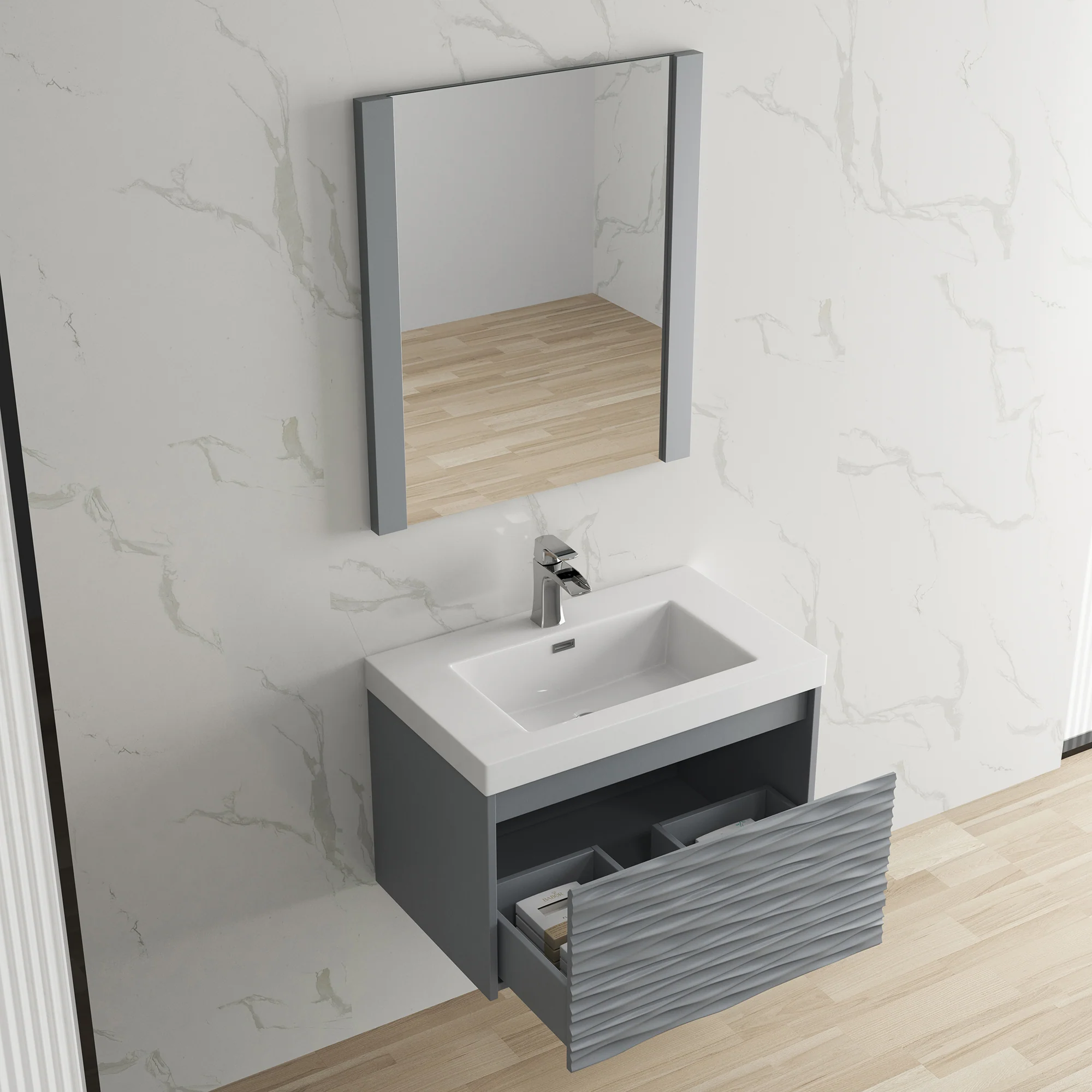 Marseille Floating Vanity (24"-72") 44 Marseille Floating Vanity (24"-72")