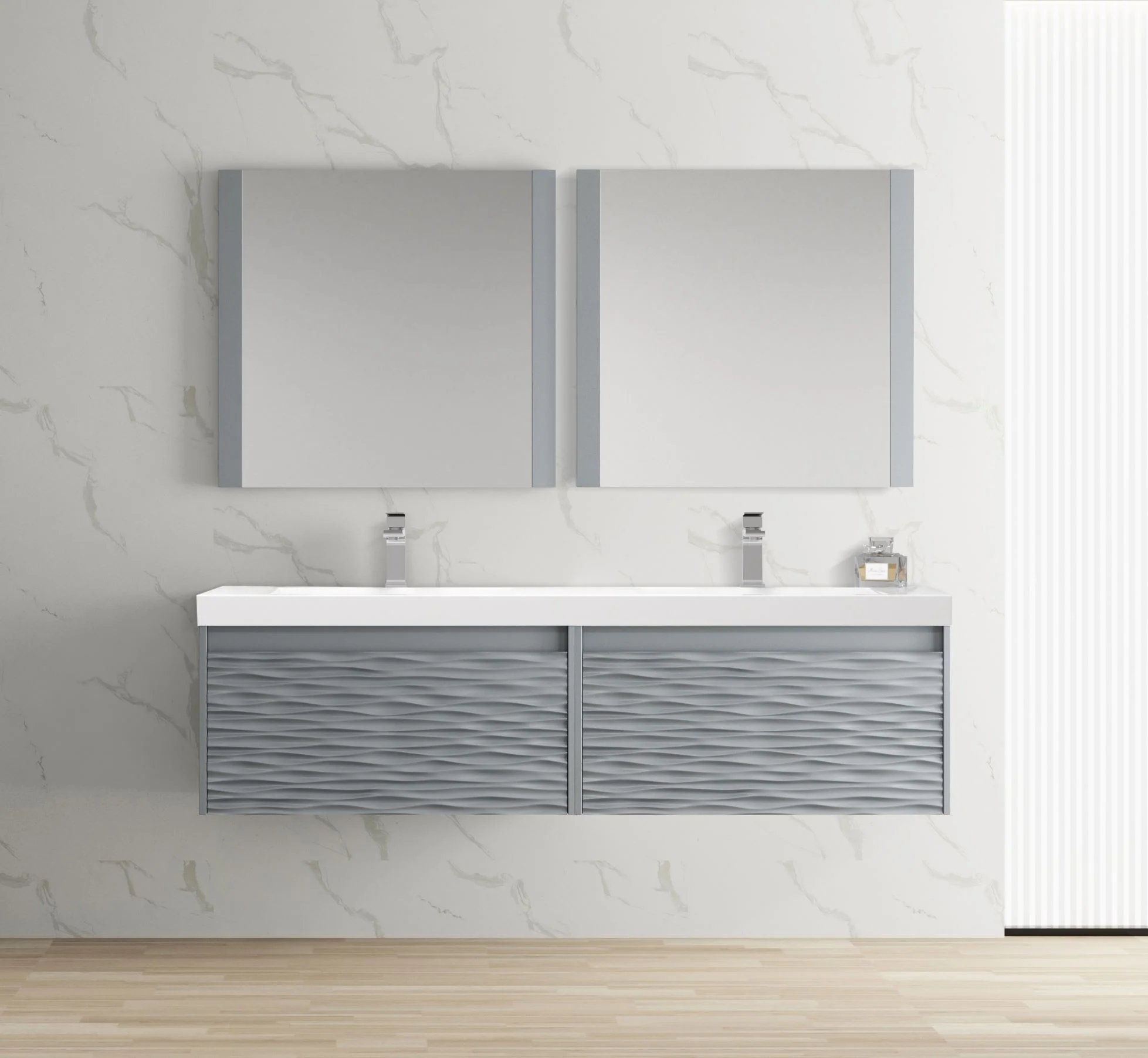 Marseille Floating Vanity (24"-72") 72 Marseille Floating Vanity (24"-72")